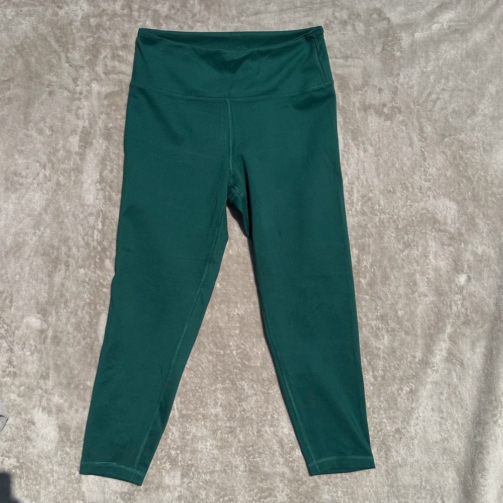 Balance Collection women’s Green Teal Leggings full length sz XL